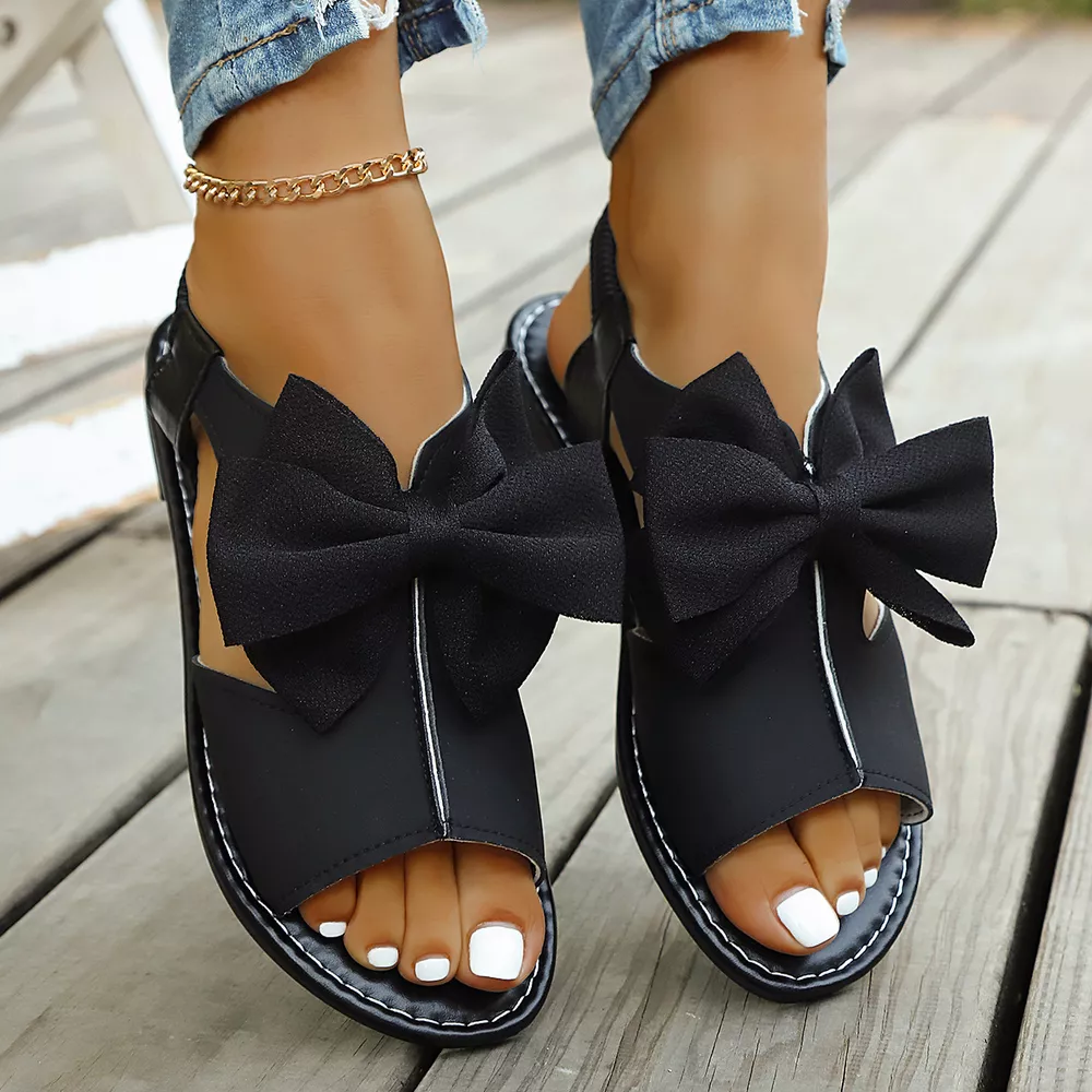 Open Toe Bow Sandals, image 10