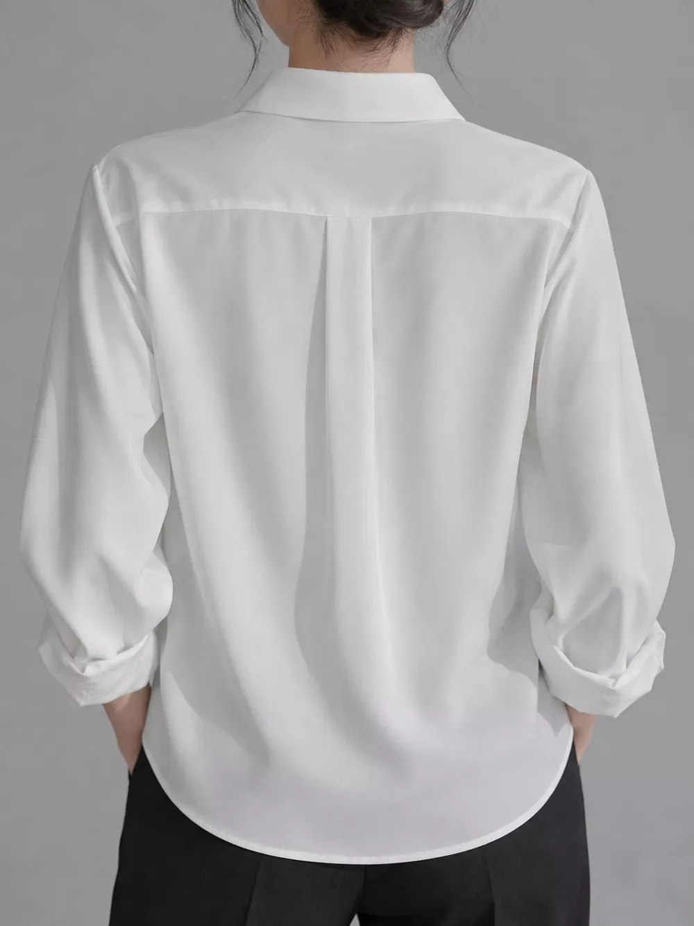 Full Size Button Up Long Sleeve Shirt Plus Size, image 3