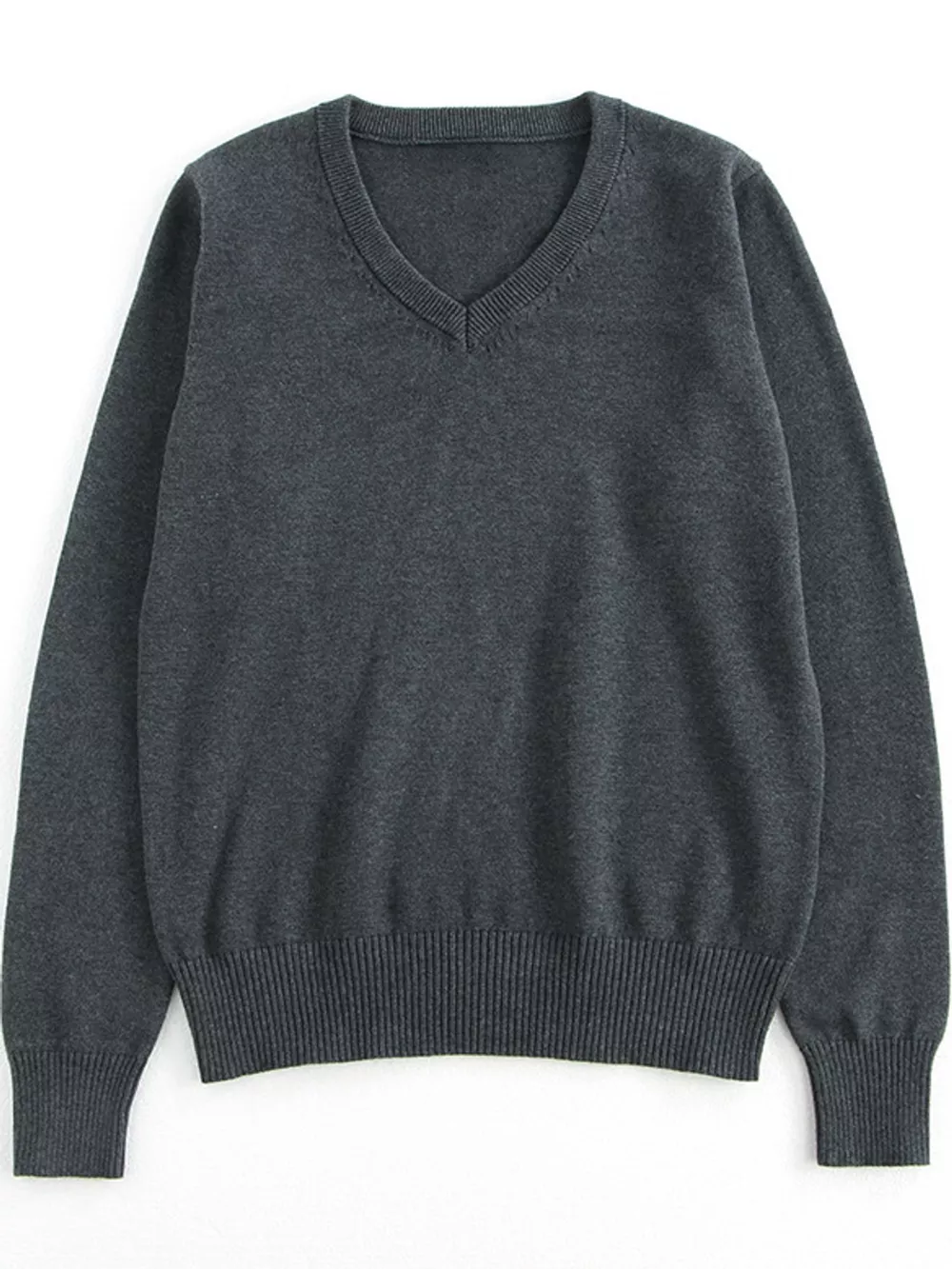 Full Size V-Neck Long Sleeve Sweater Plus Size, image 44