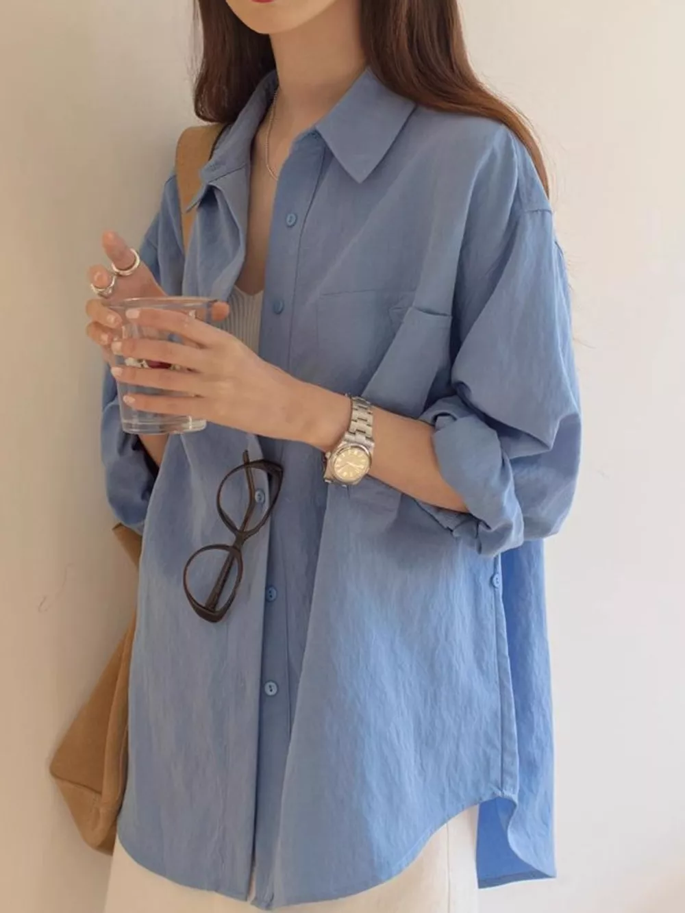 Button-Down Long Sleeve Shirt