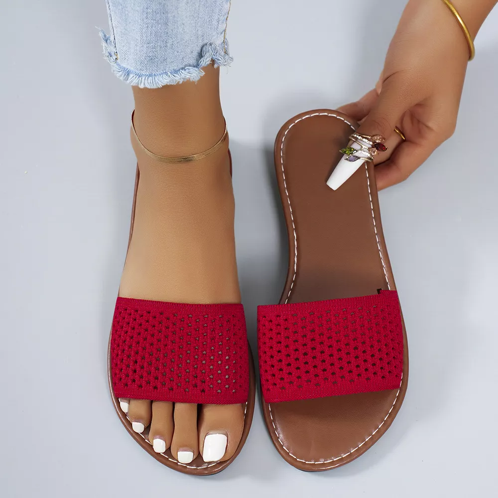 Breathable Hollow-Out Open Toe Sandals, image 12