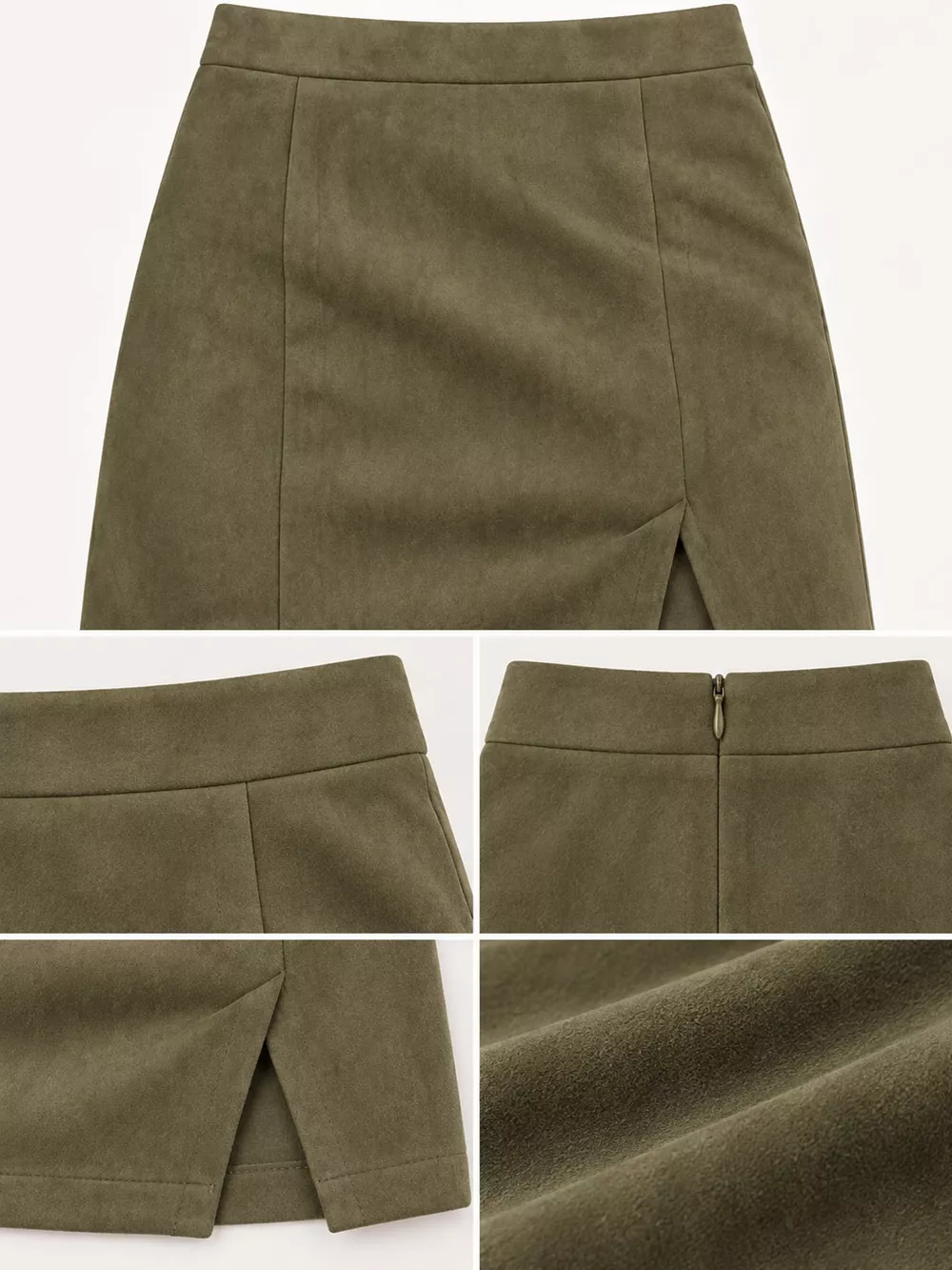 High-Waisted Slit Skirt, image 15