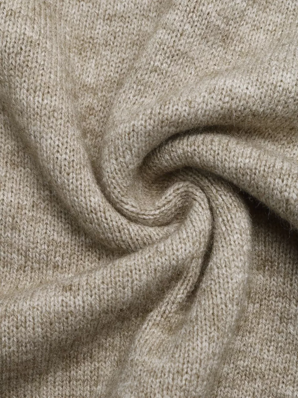 Cozy Mock Neck Sweater with Contrast Trim, image 14