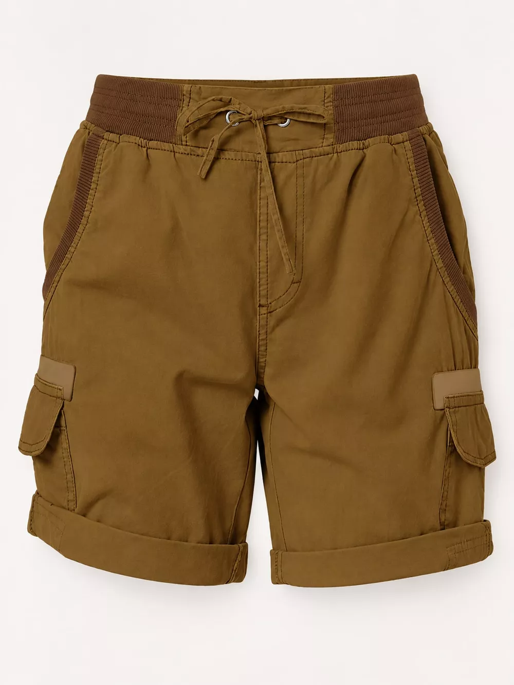Full Size Drawstring Cargo Shorts Plus Size, image 32