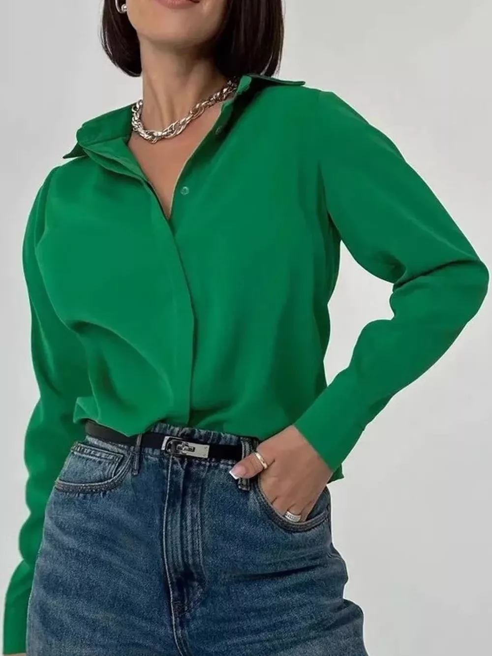 Button Up Long-Sleeve Shirt, image 13