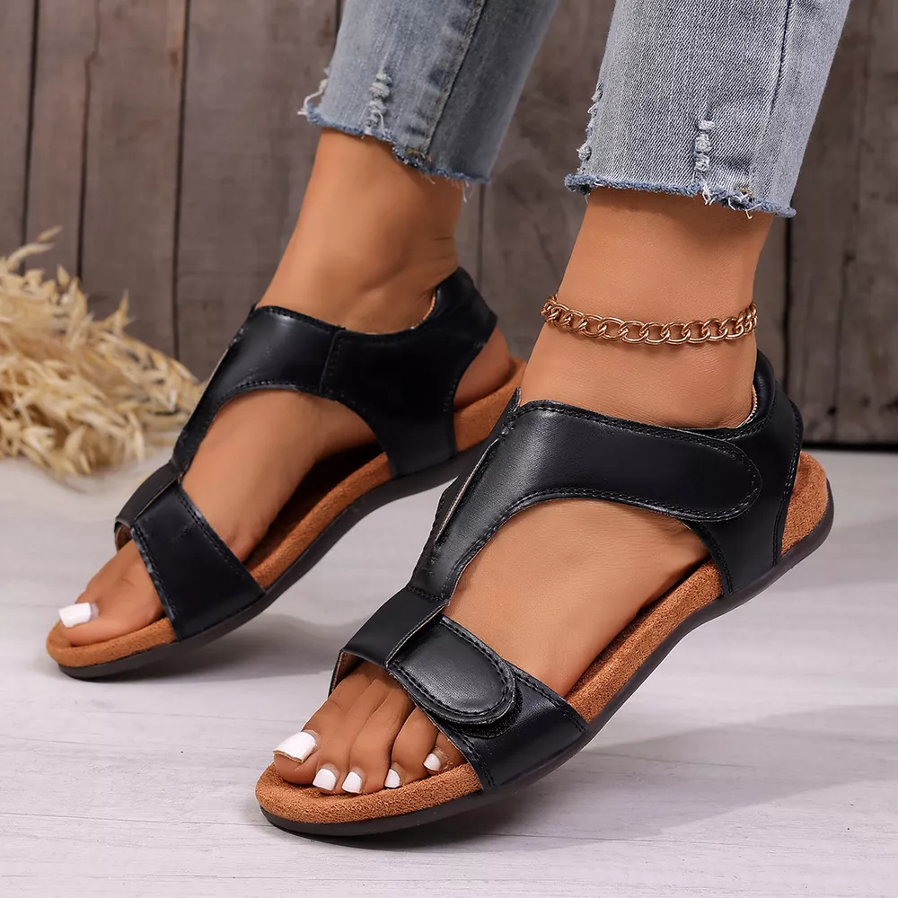 Open Toe Flats Sandals, image 2