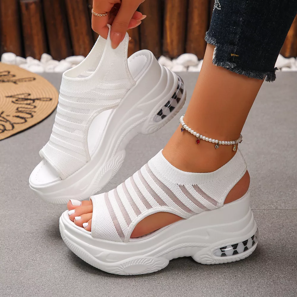 Open Toe Platform Sandals, image 6