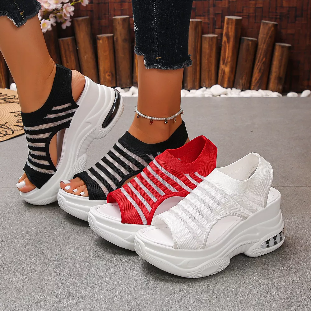 Open Toe Platform Sandals, image 2