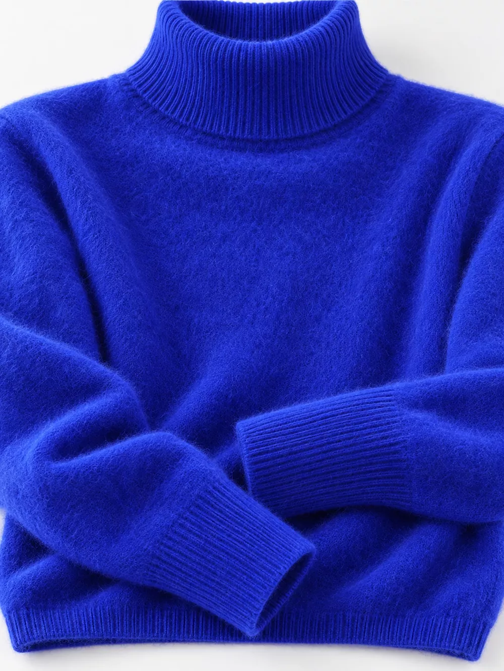 Full Size Turtleneck Long Sleeve Sweater Plus Size, image 64