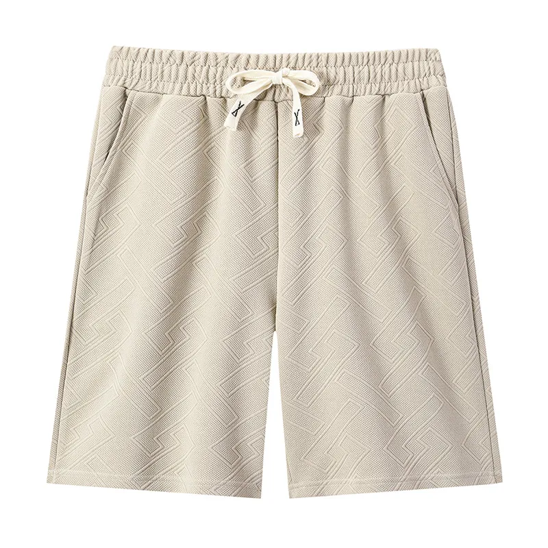 Men's Plus Size Drawstring Shorts with Pockets, image 3