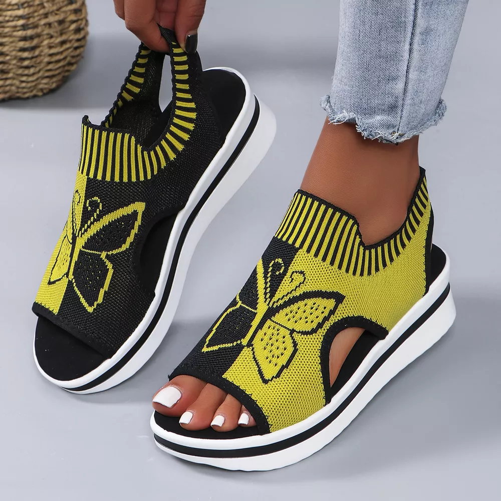Open Toe Wedge Sandals, image 9