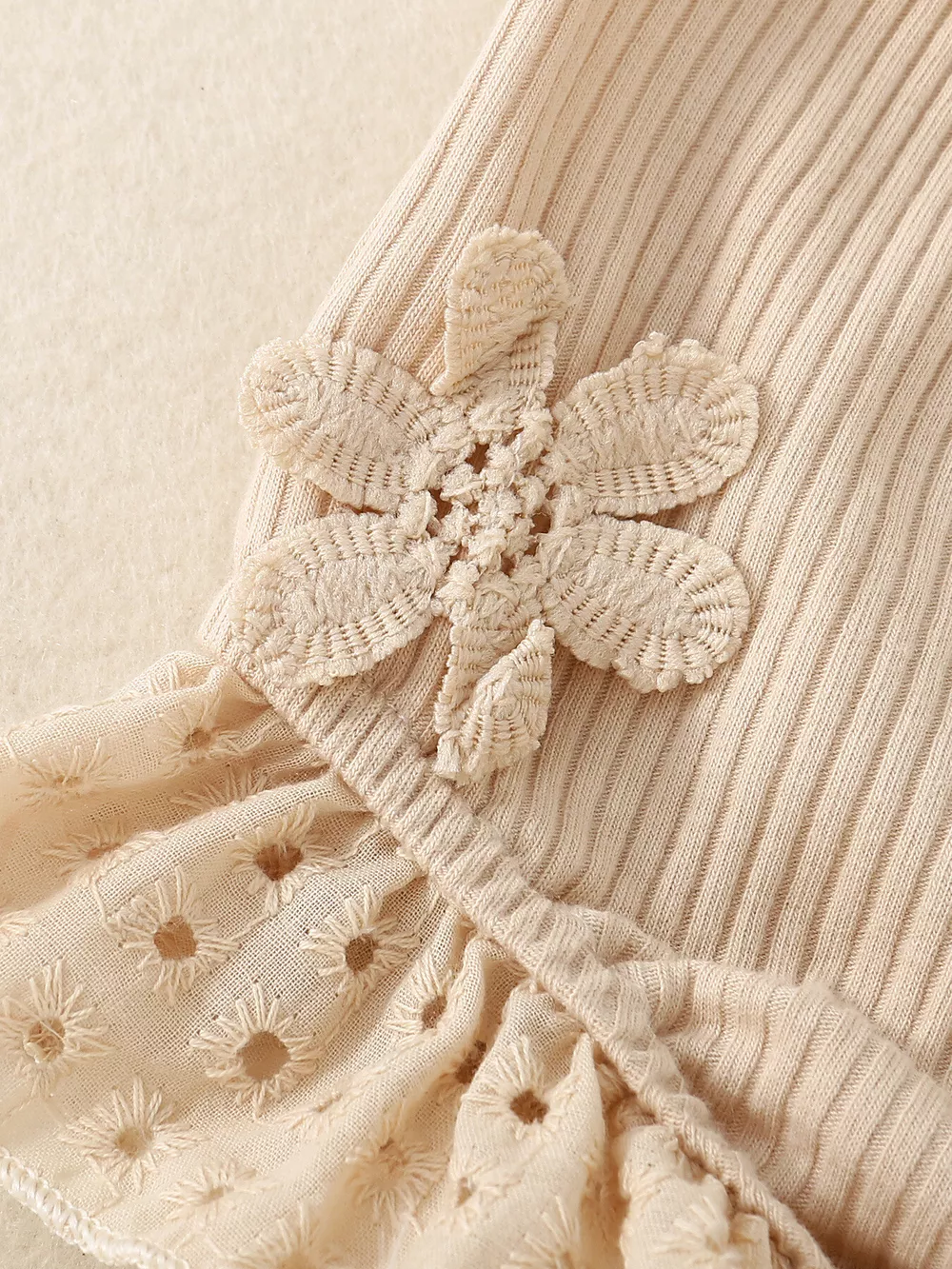 Children's Eyelet Smocked Tank Top and Ruffled Bloomers Set, image 10