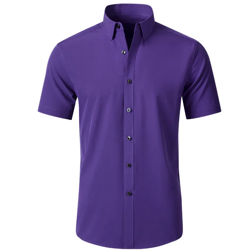 Men's Plus Size Button Up Short Sleeve Shirt, image 5