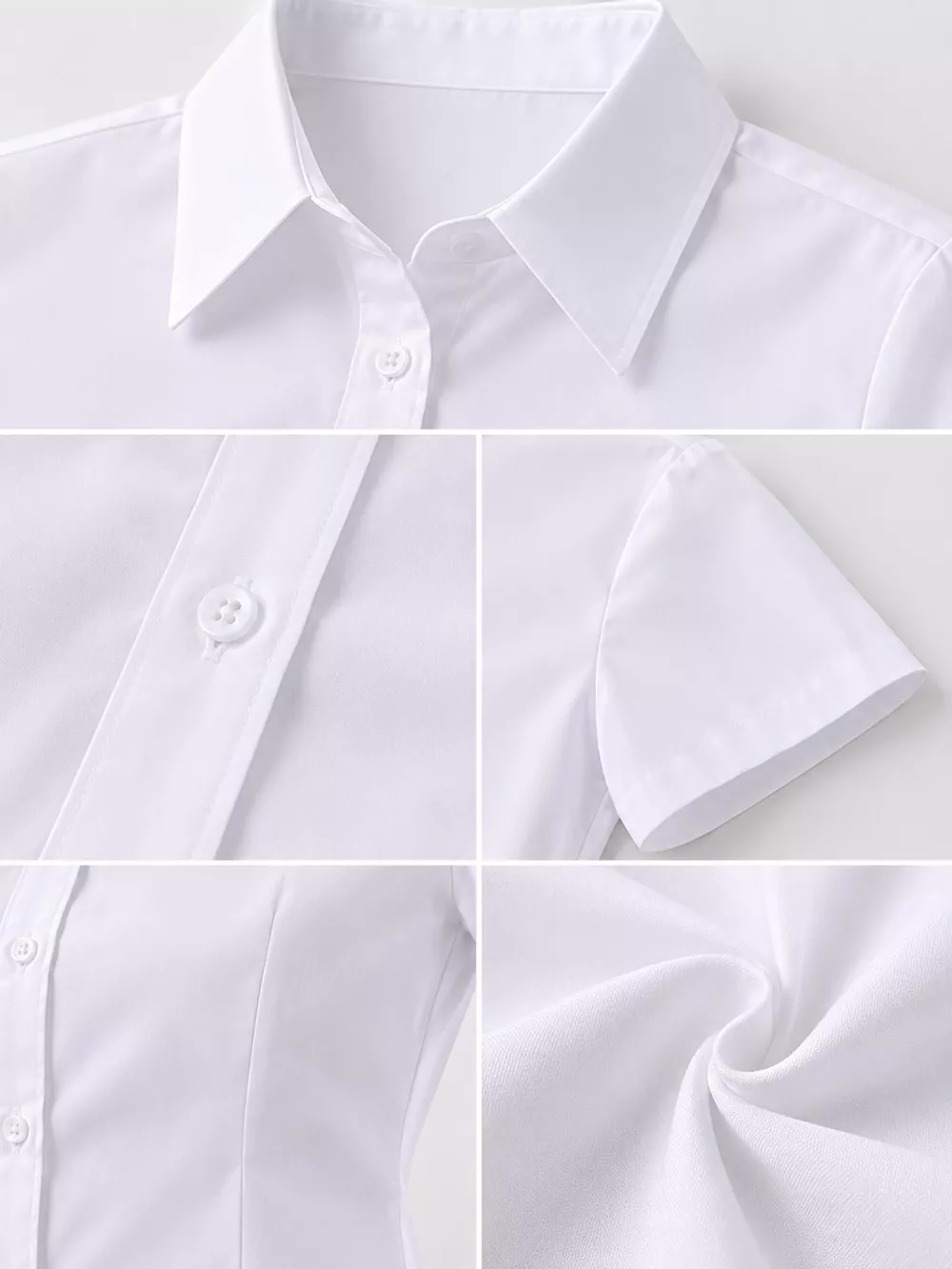 Full Size Classic Slim-Fit Button-Down Shirt Plus Size, image 15