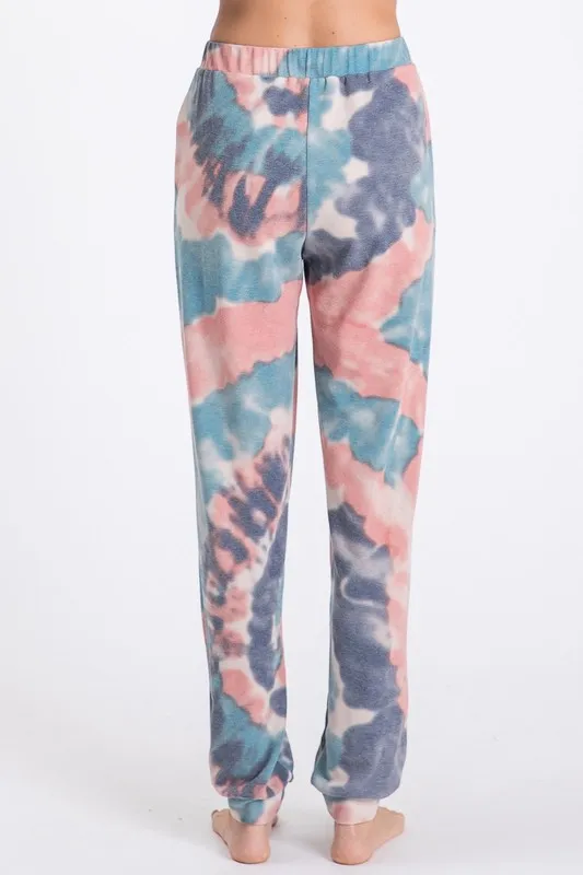 Tie Dye French Terry Casual Pants, image 10