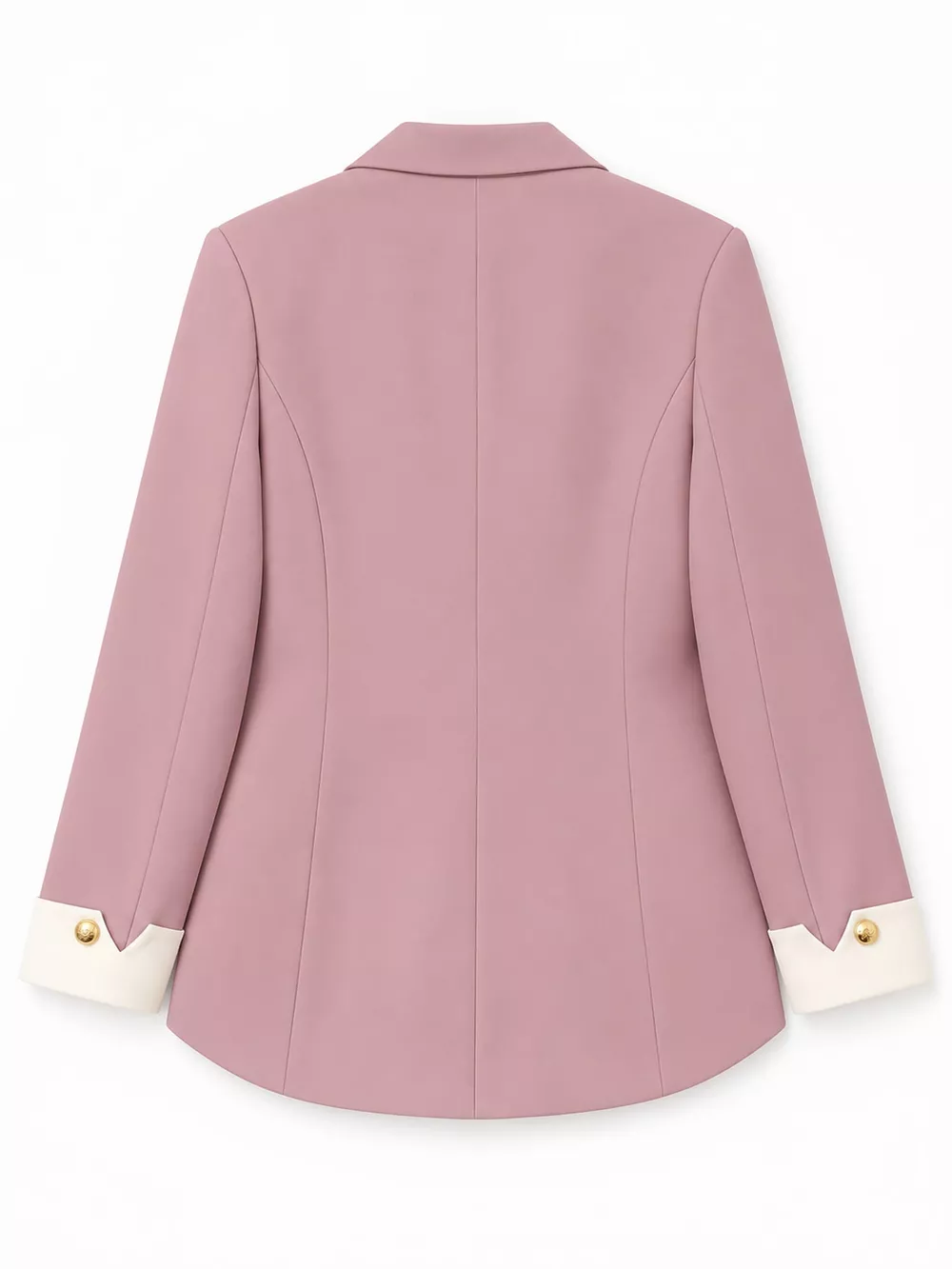 Full Size Single-Breasted Blazer with Gold Button Accents Plus Size, image 30