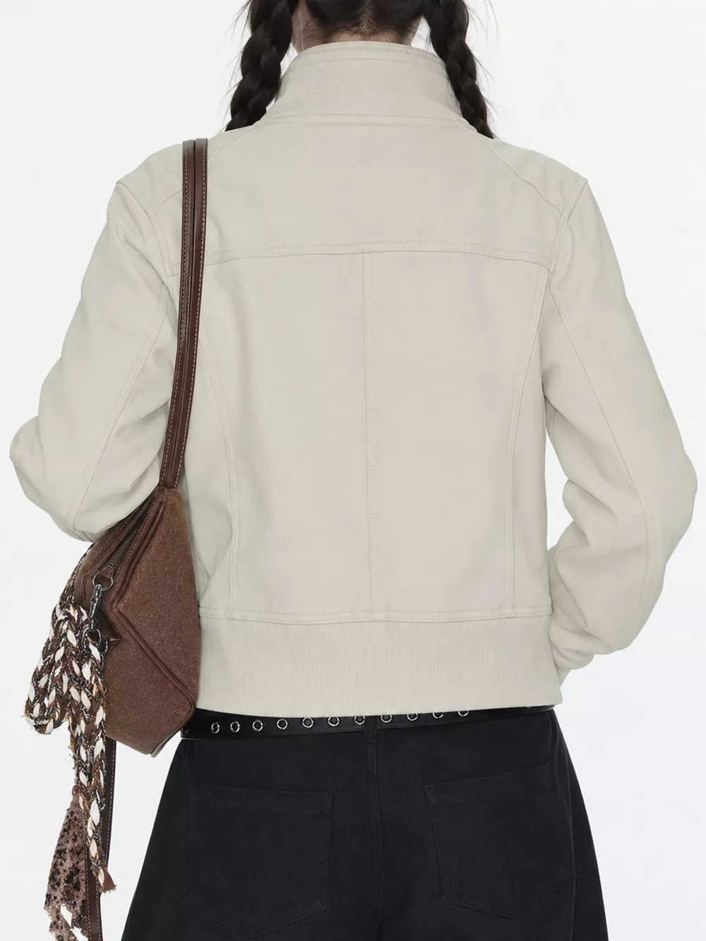 High-Neck Button-Up Jacket, image 3