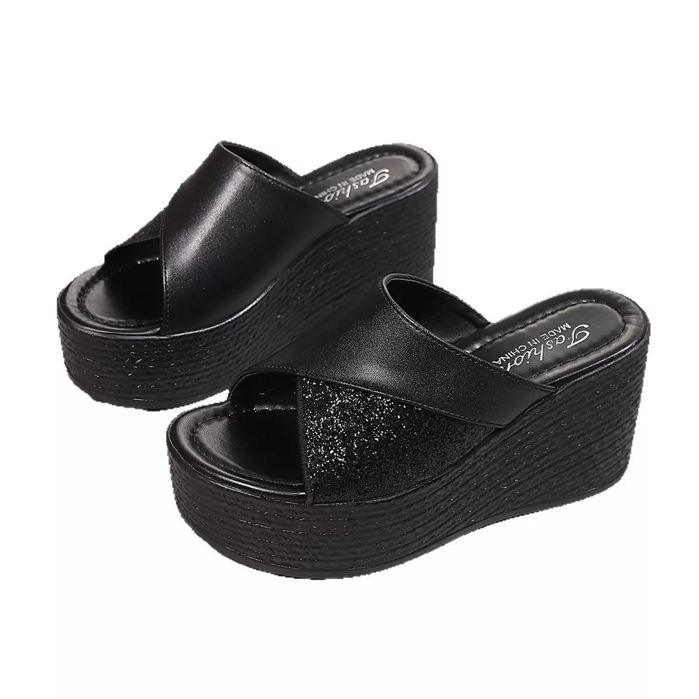 Open Toe Platform Wedge Sandals, image 14