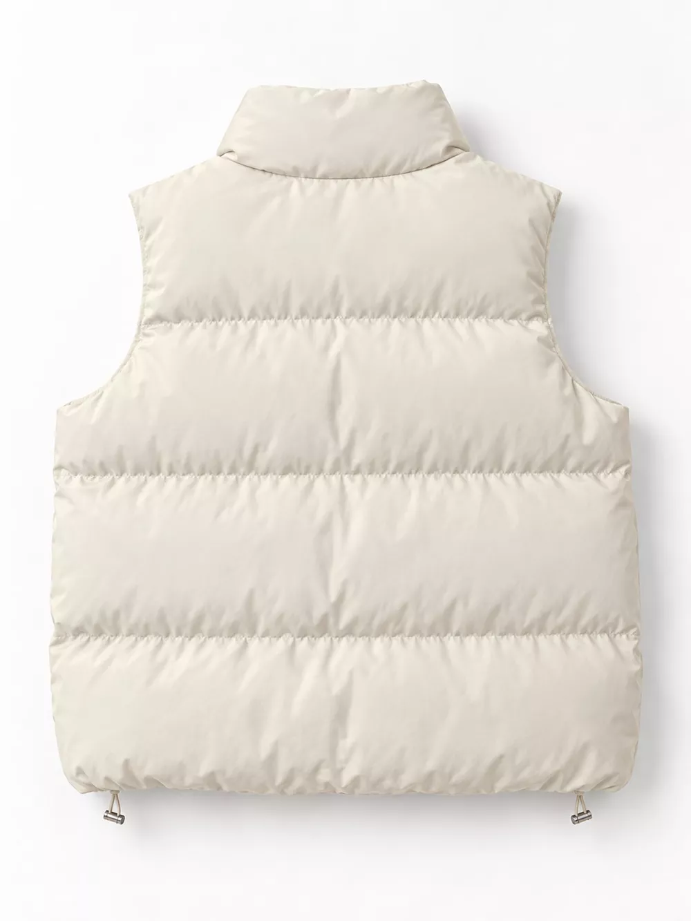 Stand-Up Collar Puffer Vest Coat, image 4