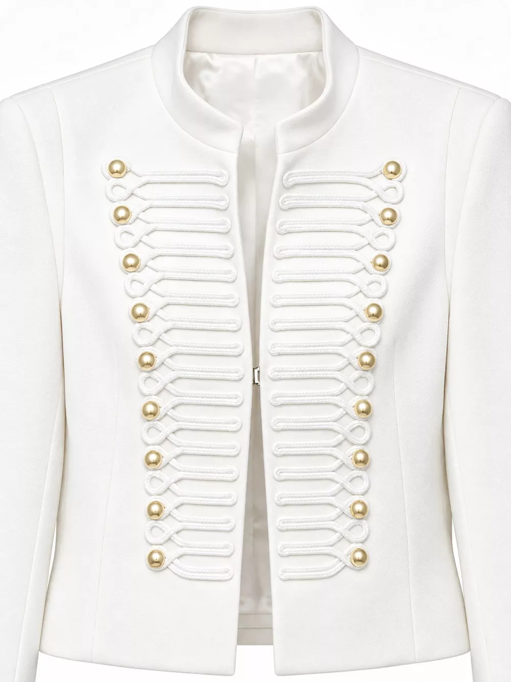 Decorative Button Cropped Jacket, image 10