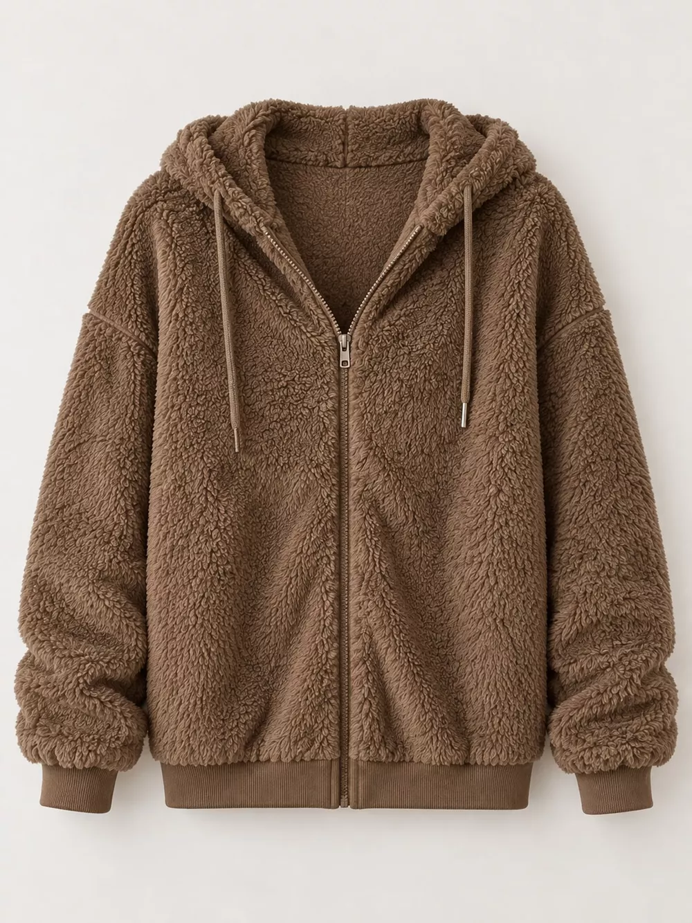 Fleece Zip-Up Hooded Jacket, image 19