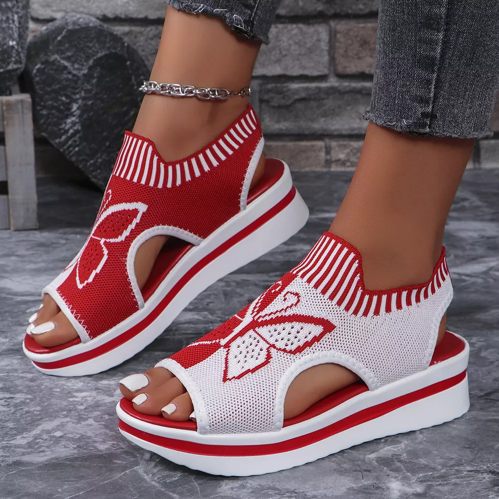 Open Toe Wedge Sandals, image 11