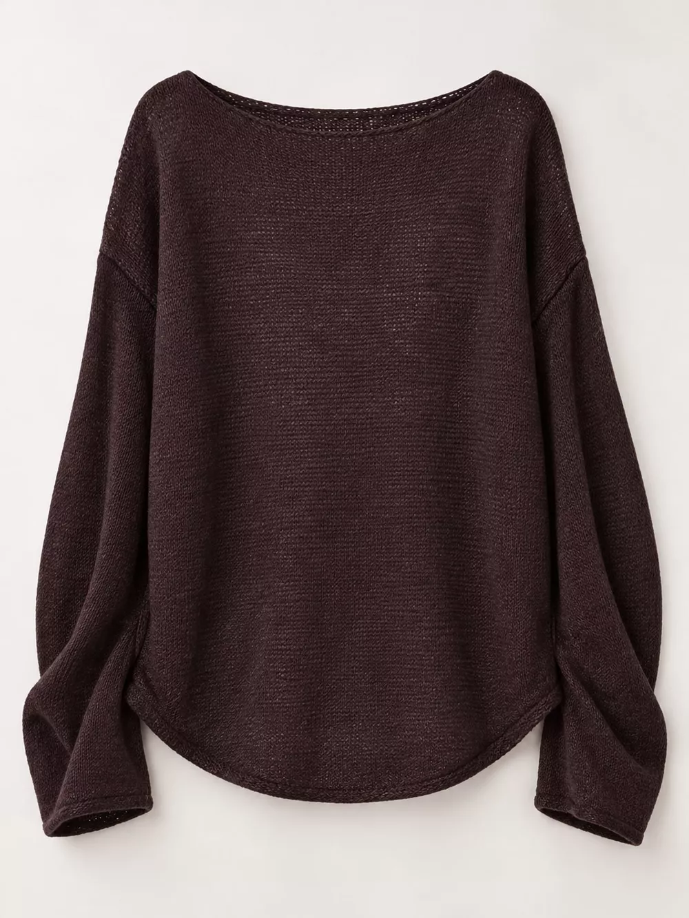 Lightweight Dropped Shoulder Knit Cover Up, image 17