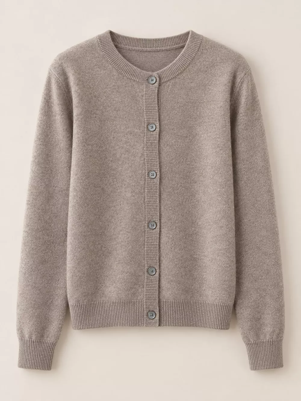 Crew Neck Button-Down Knit Cardigan, image 32