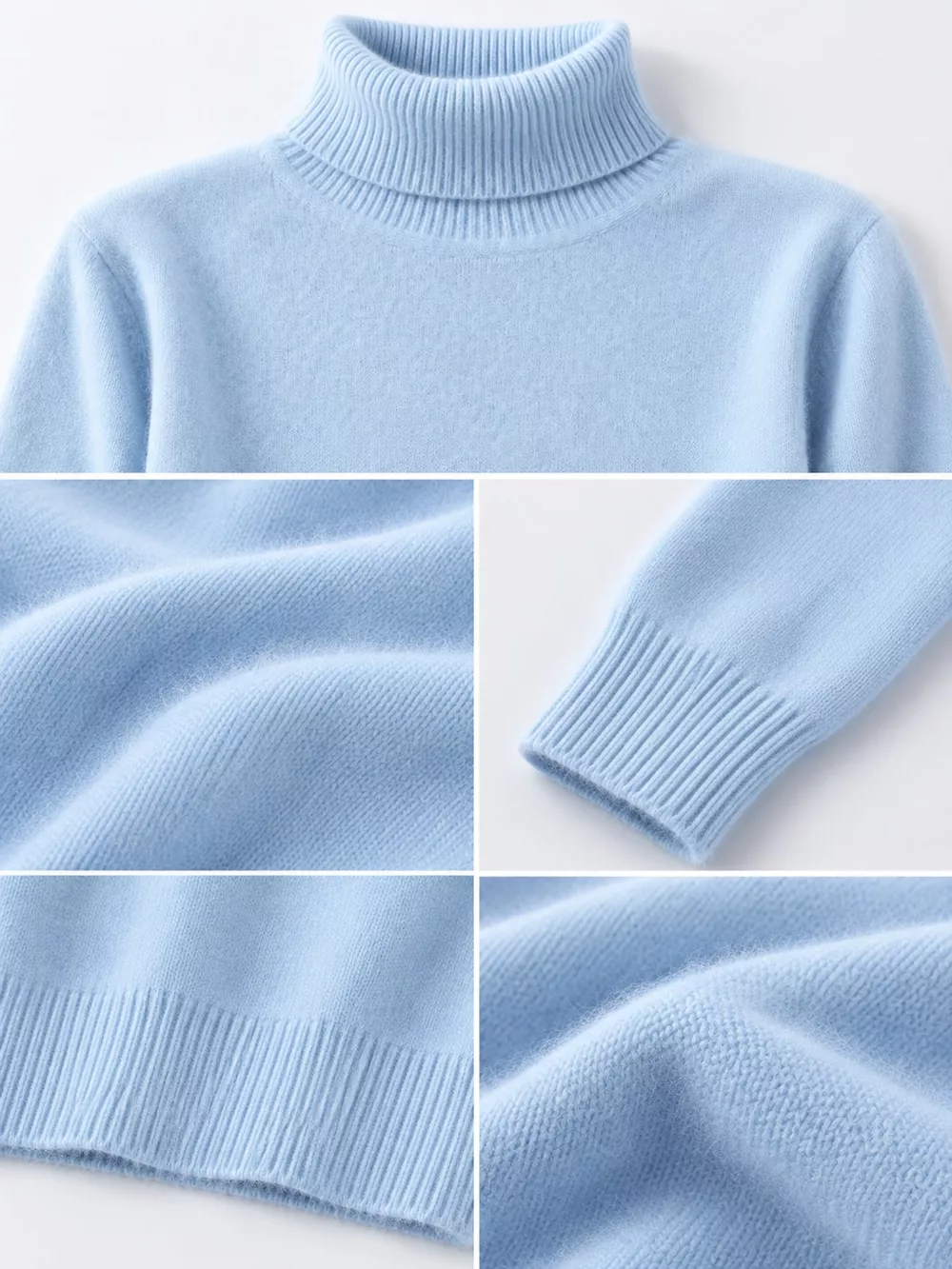 Full Size Turtleneck Long Sleeve Sweater Plus Size, image 30