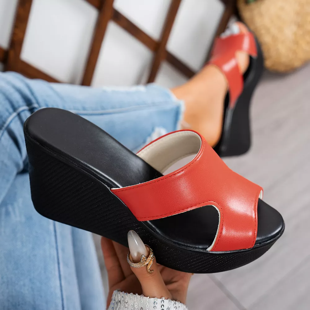 Open Toe Wedge Sandals, image 6