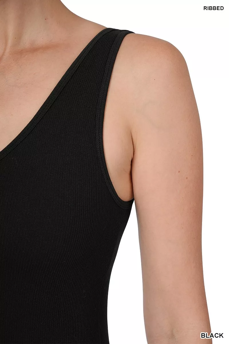 Ribbed Seamless Sports Romper, image 3
