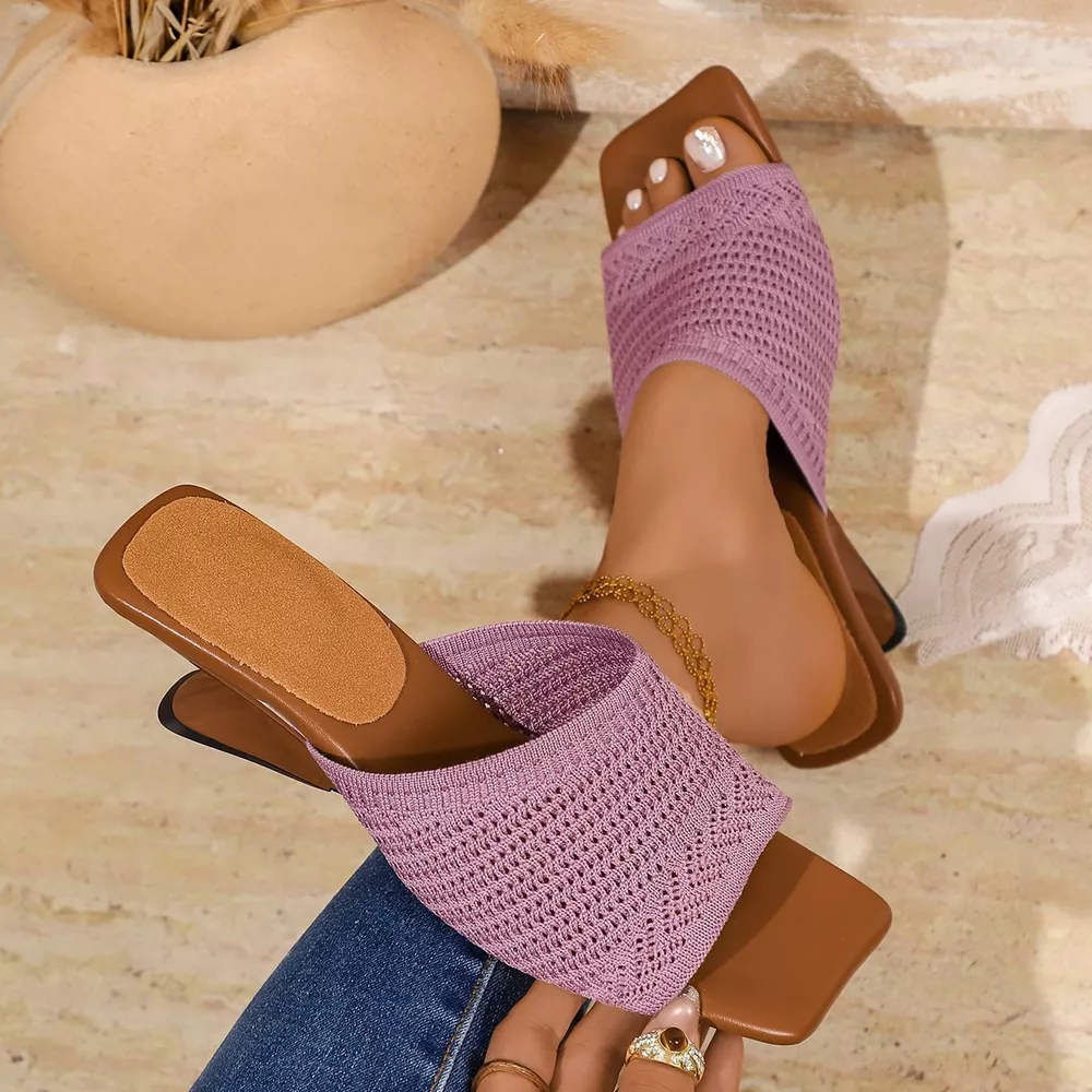 Open Toe Block Heels Sandals, image 7