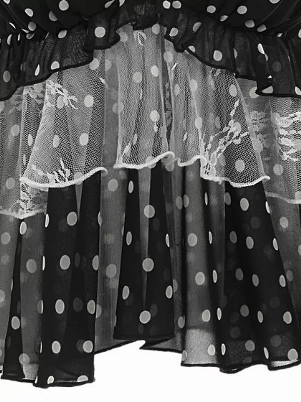 Ruffled Lace Trim Cami, image 7