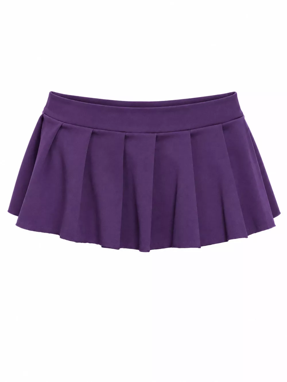 Low Waist Pleated Micro Mini Skirt, image 10