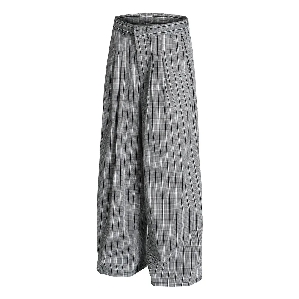 Men's Textured Wide Leg Pants, image 2