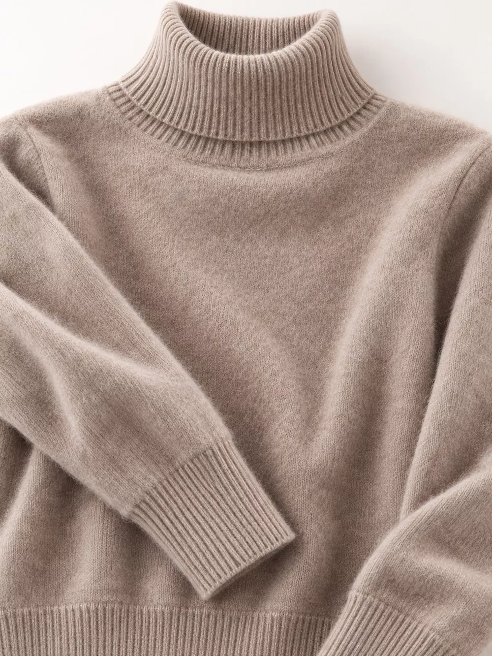 Full Size Turtleneck Long Sleeve Sweater Plus Size, image 80