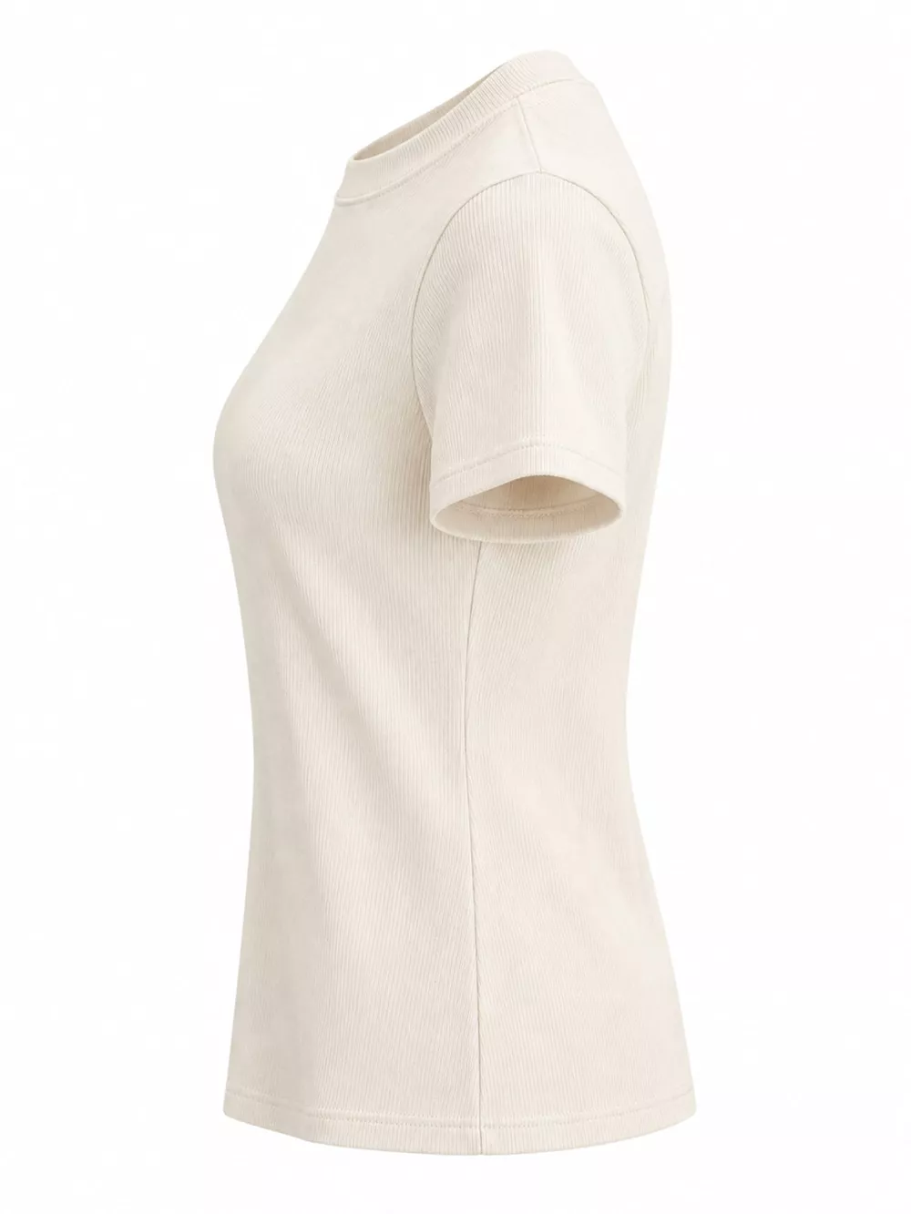 Slim-Fit Crew Neck Basic T-Shirt, image 22