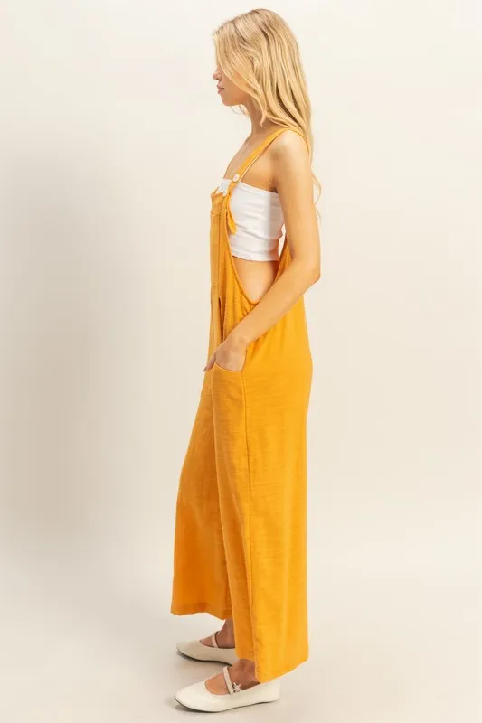 Textured Wide Leg Overall, image 3