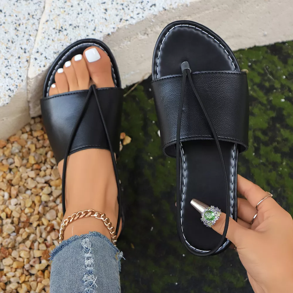 Toe Post Flats Sandals, image 5