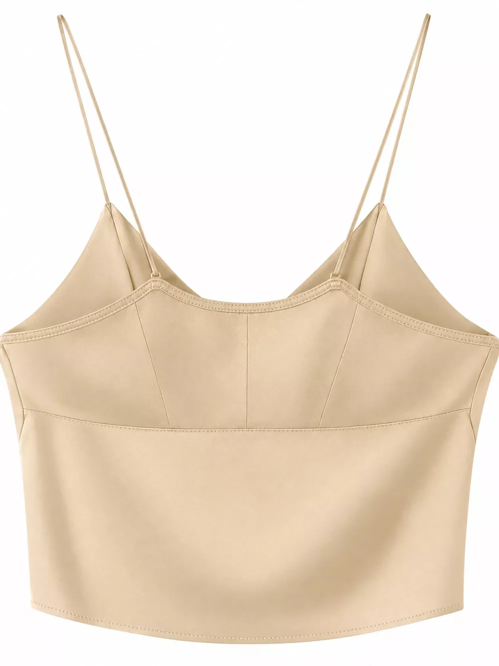 Satin V-Neck Cami, image 17