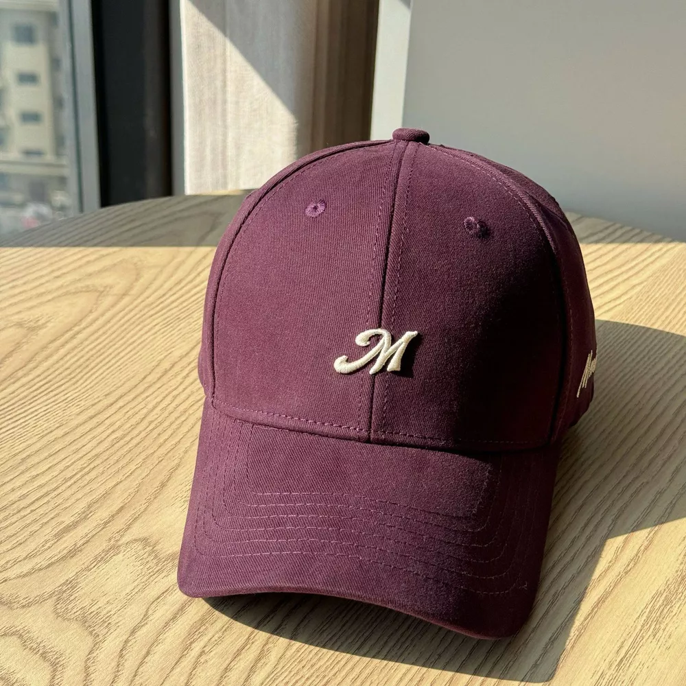 Embroidered Letter Baseball Cap, image 2