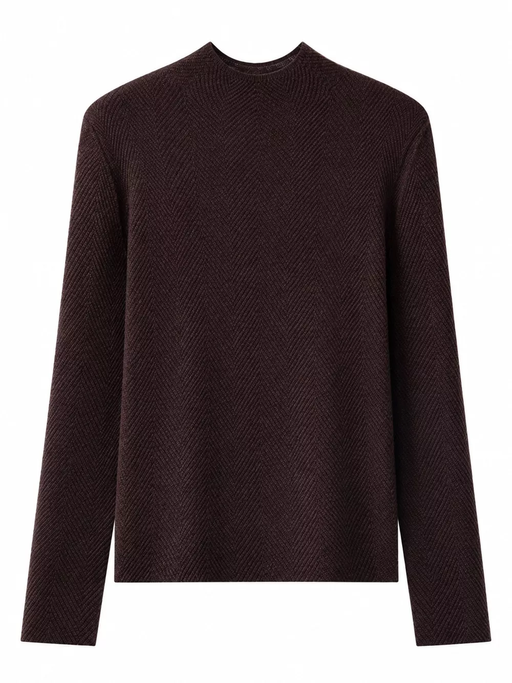 Textured Mock Neck Sweater, image 13