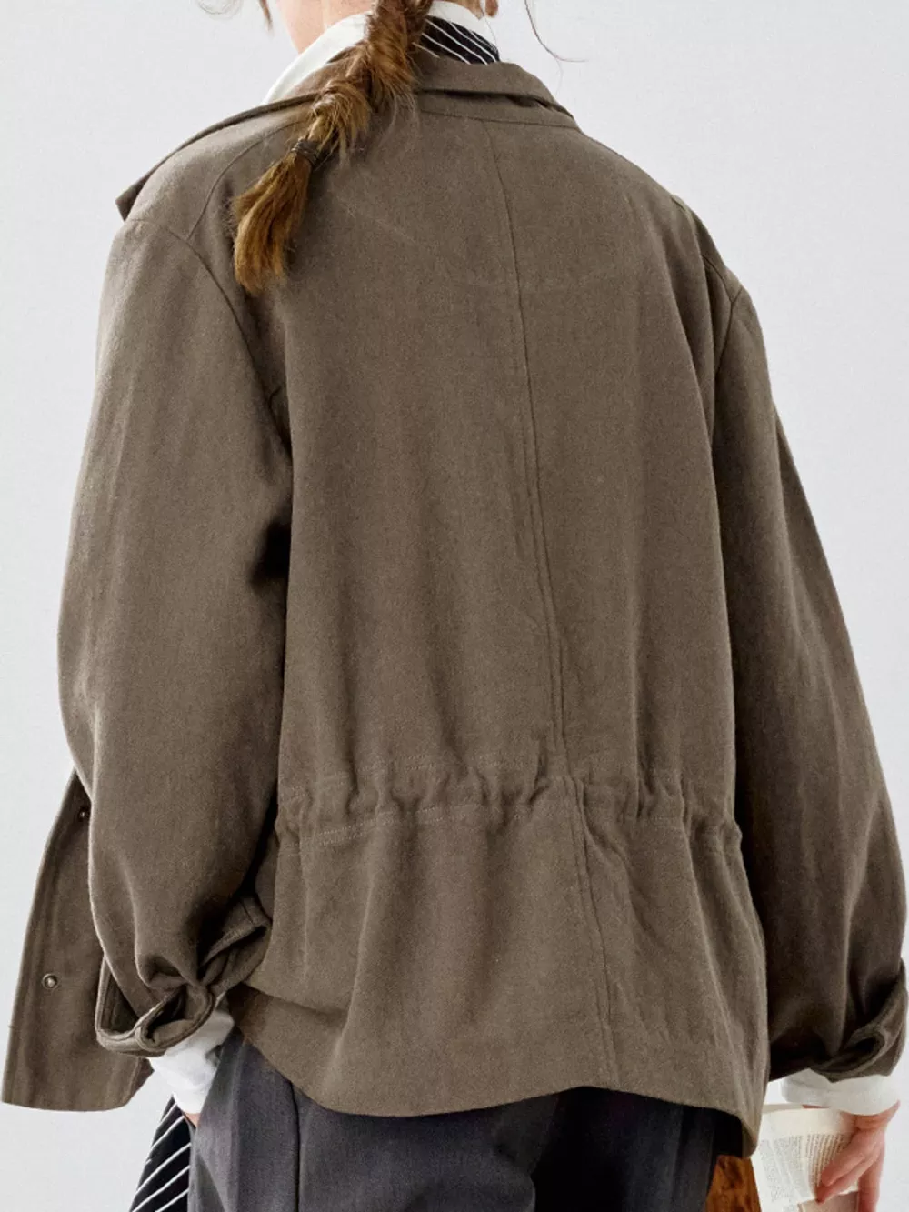 Multi-Pocket Snap Down Jacket, image 12