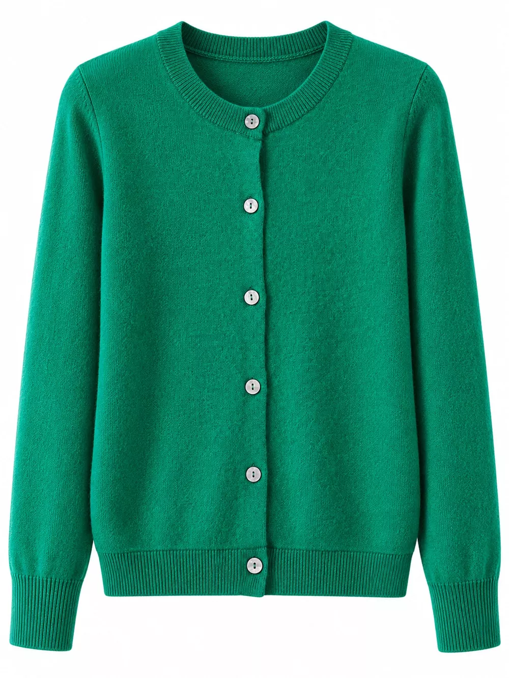 Crew Neck Button-Down Cardigan, image 22