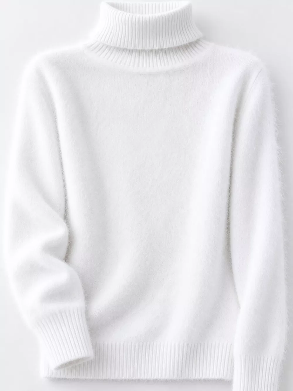Full Size Turtleneck Long Sleeve Sweater Plus Size, image 20