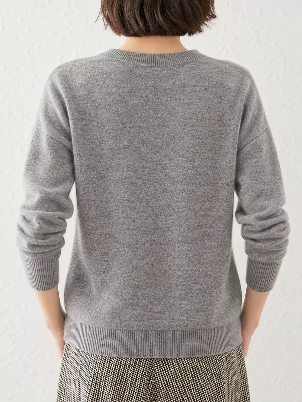 Crew Neck Button-Down Cardigan, image 73