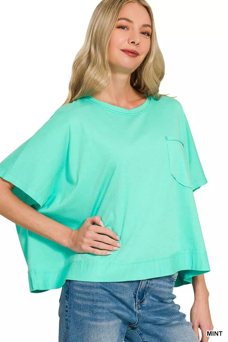 Exposed Seam Boxy Top, image 2