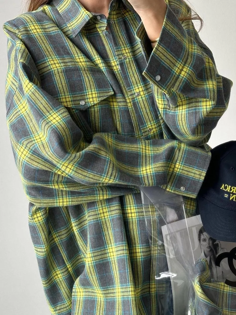 Plaid Button Up Shirt, image 9
