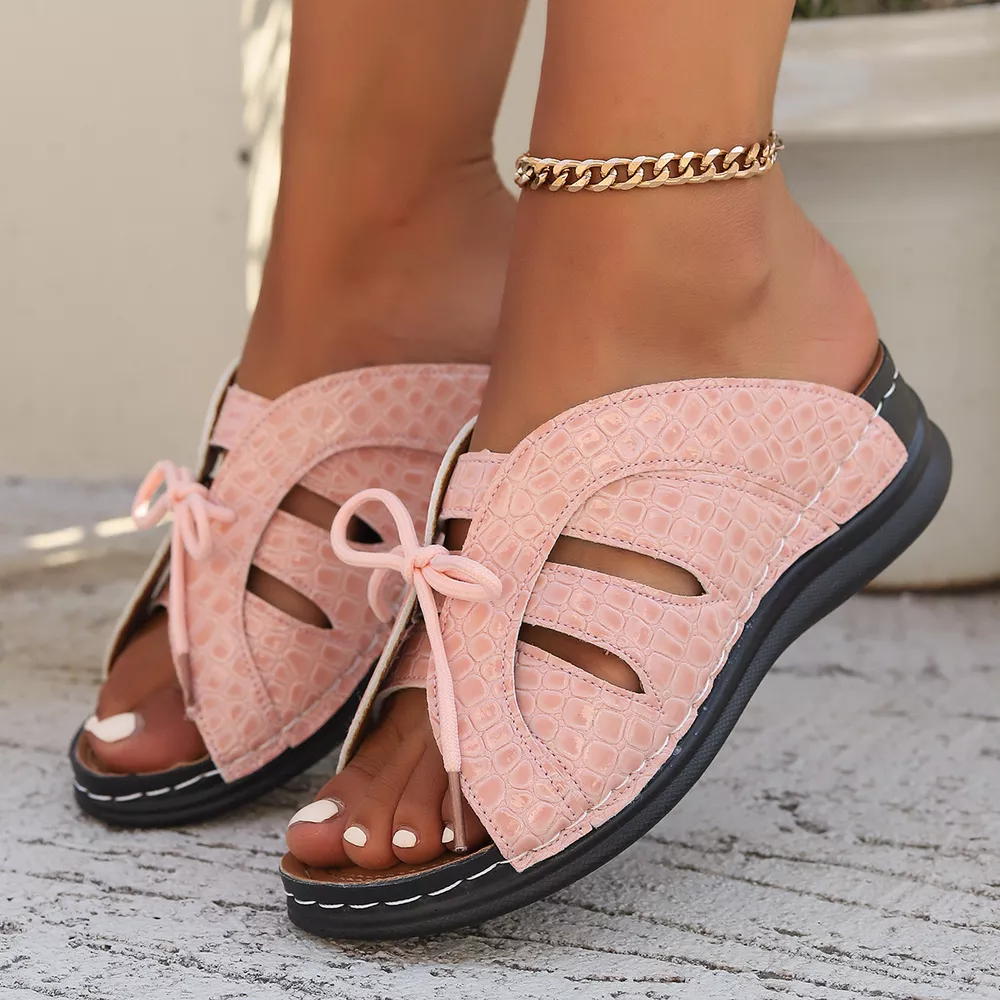 Open Toe Flats Sandals, image 9
