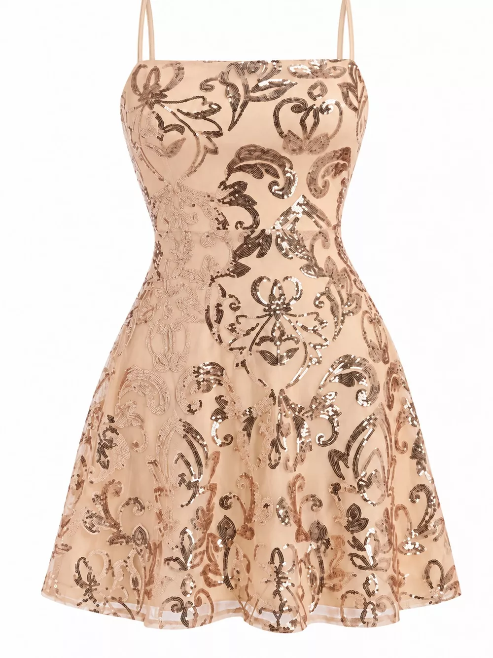 Sequin Embellished Mini Dress, image 35